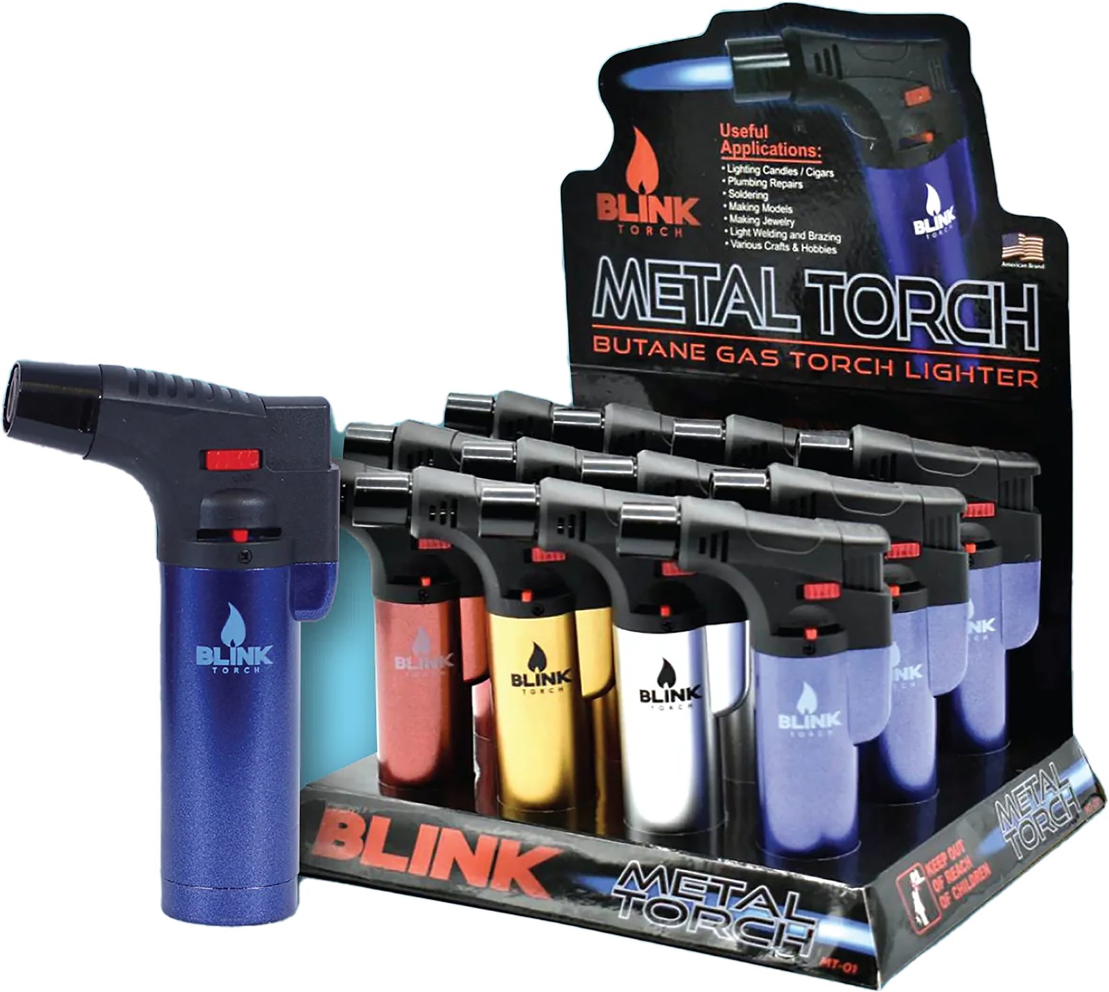 Medium Torch Metal Colors