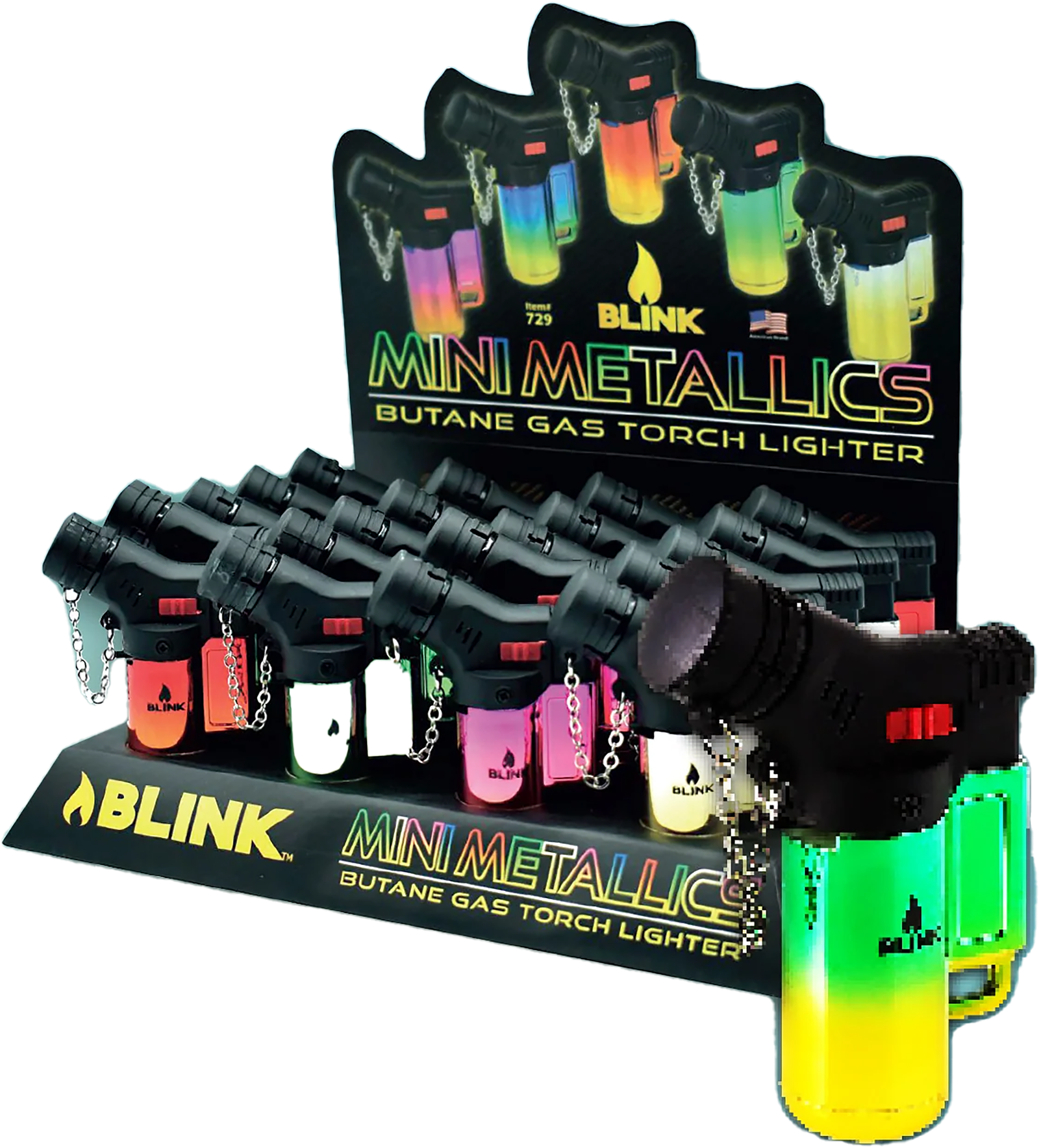 Mini Angled Metallics Tone  Touch