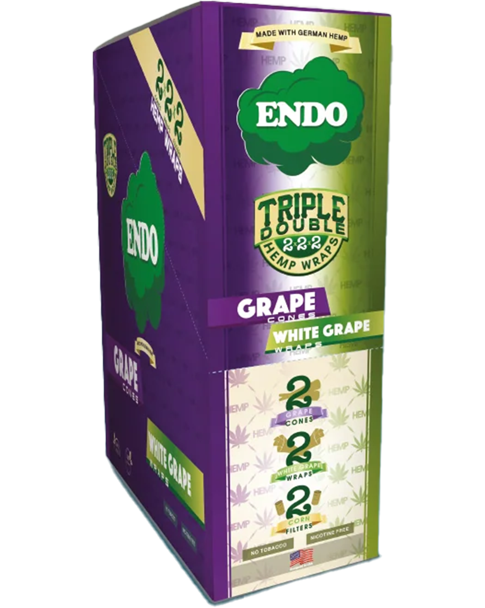 Grape cones White Grape wraps