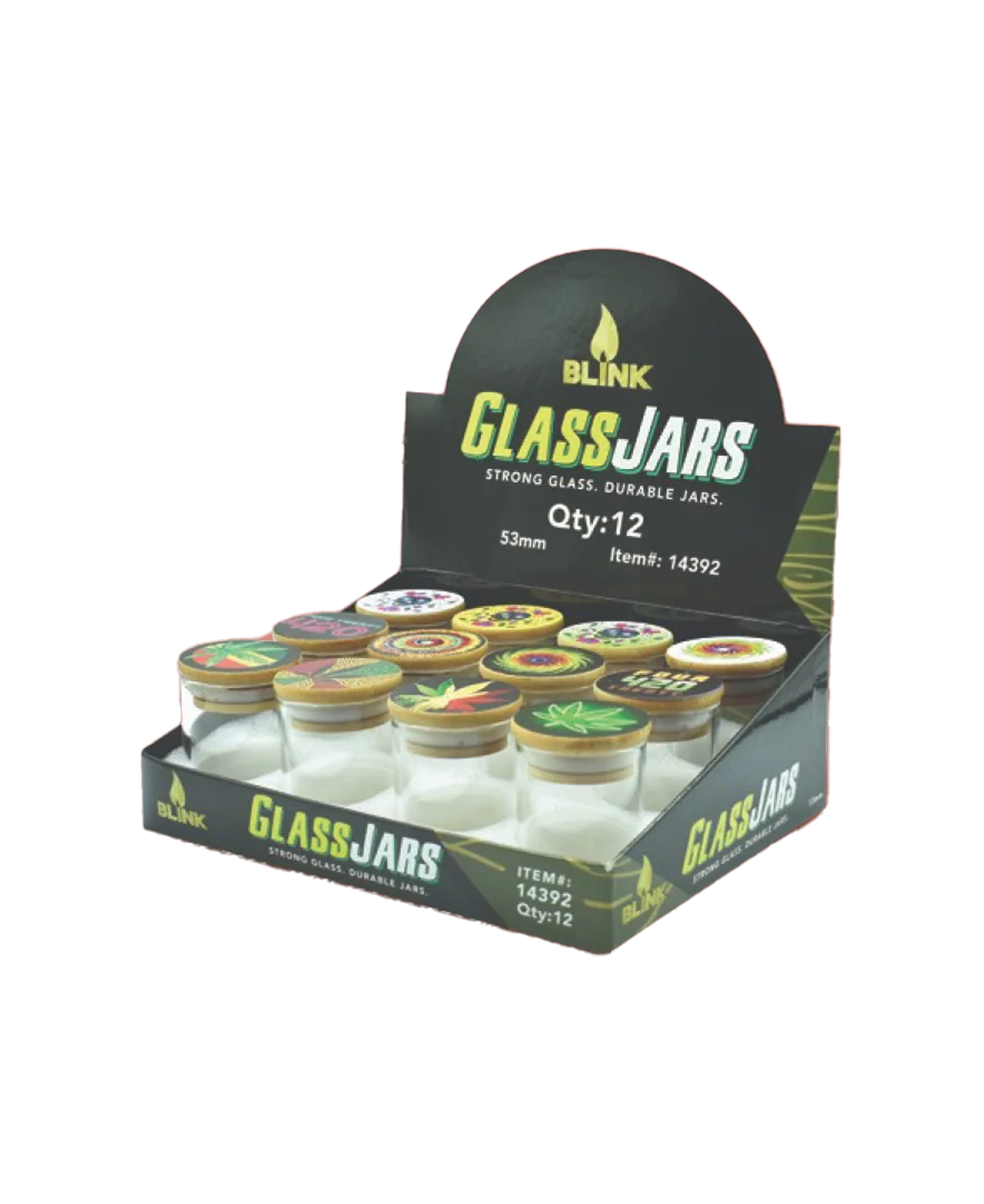 Air Tight Glass Jars Bamboo Lid - Small 4G