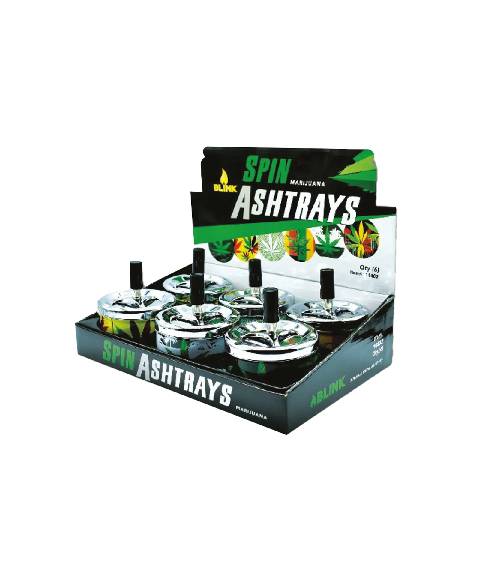 Spin Away Ashtray - Leaf #1