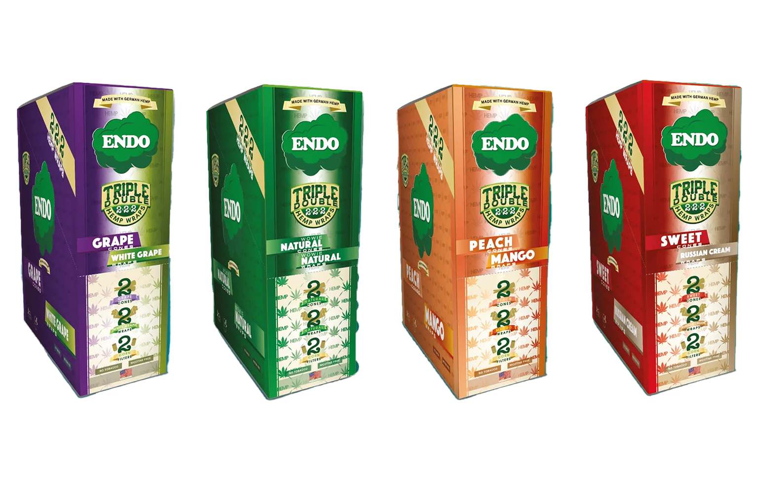 Triple Double Hemp Wraps